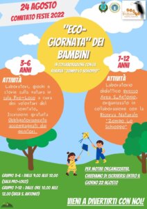 Festa Bambini 18 agosto 2022